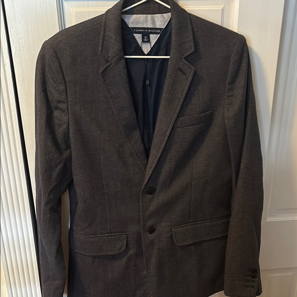 Tommy Hilfiger Gray Sport Coat Sleek and Versatile
